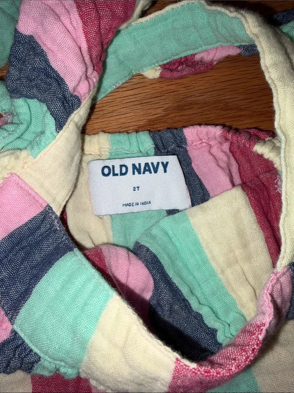 Old Navy Toddler Multicolor Striped Summer Tank Top